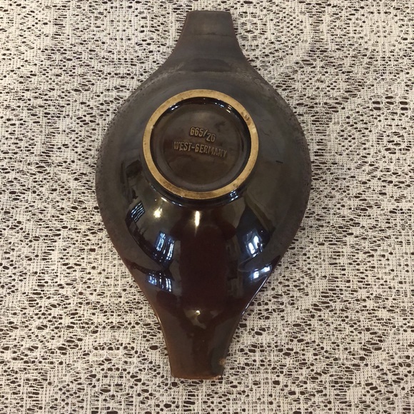 Vintage West Germany Candy Bowl Trinket Bowl Dish Marked 665/26 - Picture 9 of 10